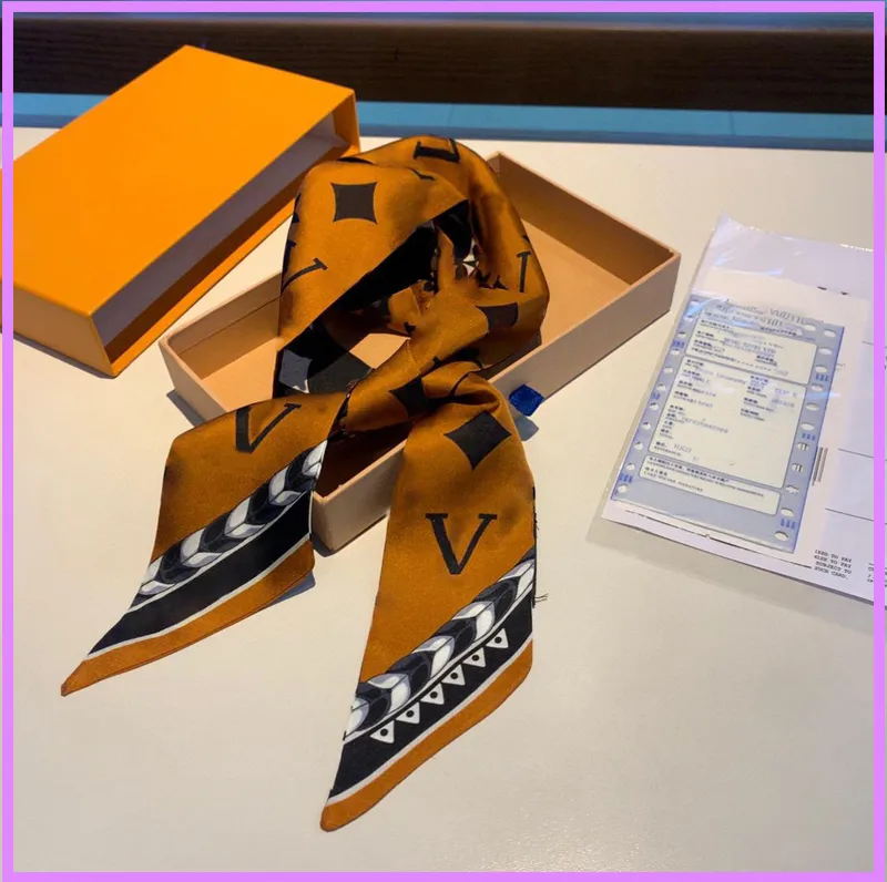 New Women Scarf Luxury Fashion Brand Silk Scarves Womens Designer Alphabetic Headband Classic Handbag Silkss Scarves 5*120cm GB2401192BF-image-940338482