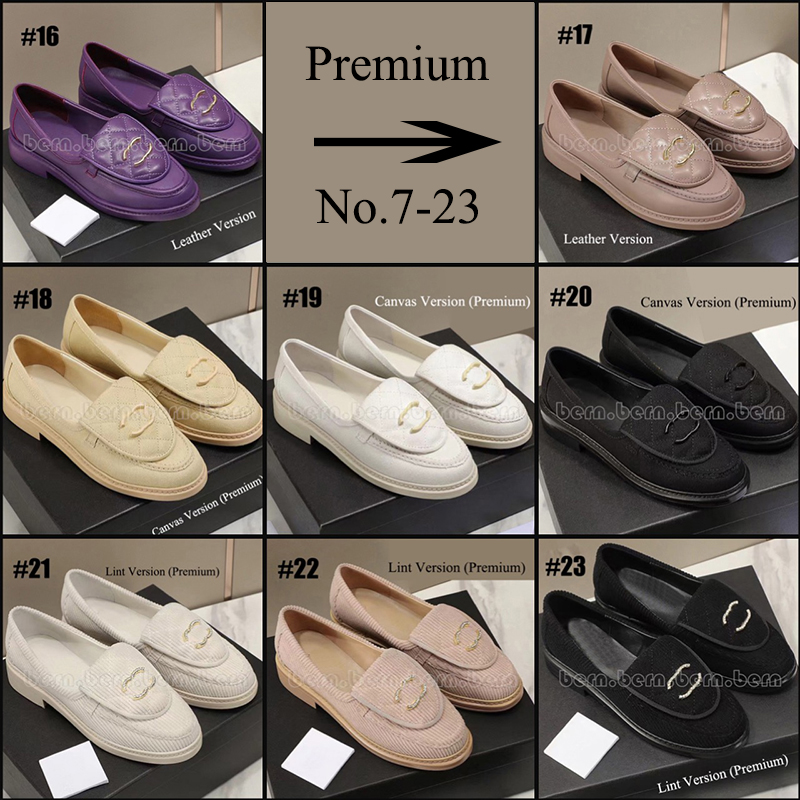 Mocassins en cuir de qualité supérieure, toile pelucheuse/Non-cuir, bottes courtes pour femmes avec Logo lettre brodé, 23 Options, EU35-41