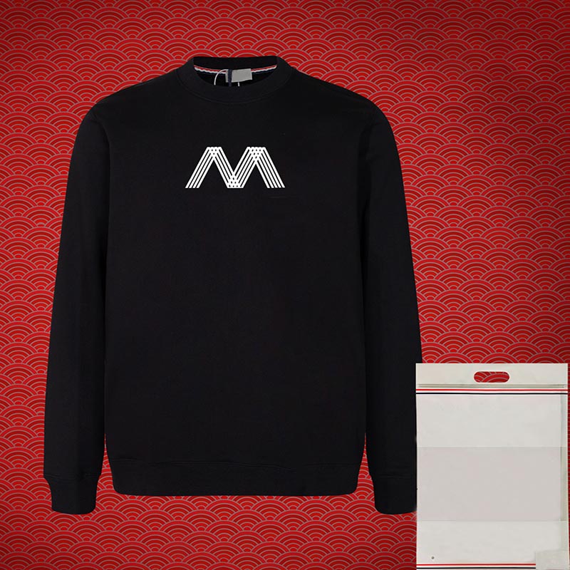 Mens Sweaters Hooded Hoodies Womens M Stylist 24FW Fashion Streetwear Pullover Sweatshirts Simple Loose Hoodies Couple Tops Clothing-image-940627305