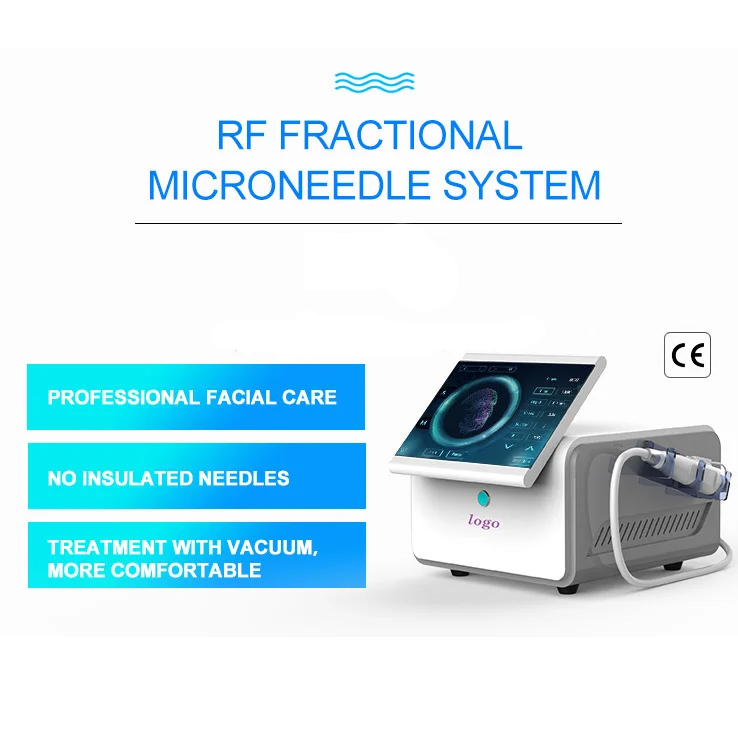 High-Tech Fractional RF Microneedling Skin Nourishing Face Firmness Increase Wrinkle Acne Removal Dot Matrix Skin Resurfacing 4 Probes Salo
