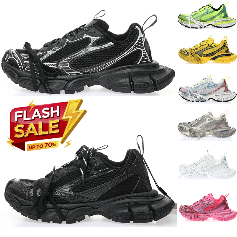 Luxury 3XL Designer Casual Shoes Worn Out Dark Grey Triple Black White Multicolor Pink Vintage Yellow Dad Shoe Platform Sneakers Womens Mens Trai-image-940517210