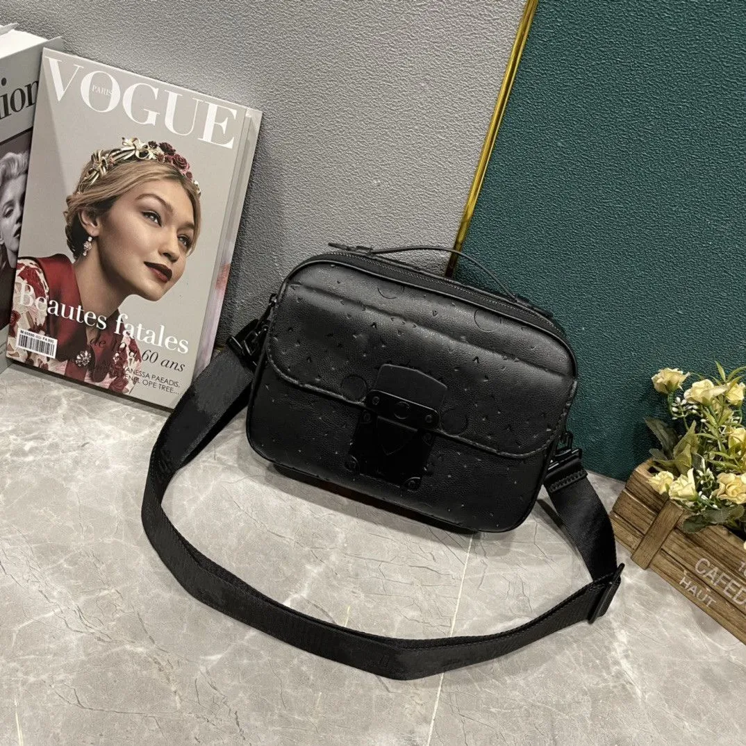 Compare with Similar Items Luxurys Designers Shoulder Bags L S-shaped LOCK HANDBAG 45806 Fashion Bag 58489 45863 Wallet Removable Wristband-image-940685603