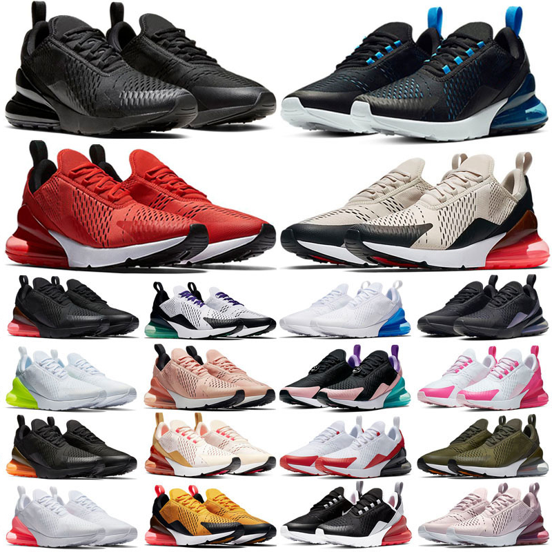 Designer 270 Chaussures de course baskets pour hommes 27c triple blanc noir Volt USA être cactus à peine rose osseux léger anthracite hommes entr