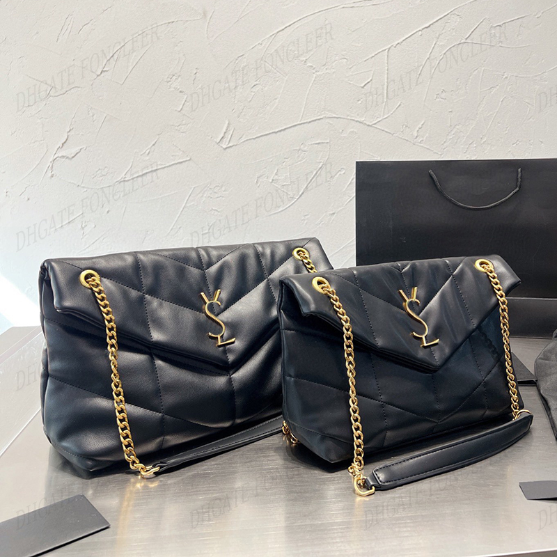 Marque lettres sacs à main classique femmes messager sac à bandoulière doux or argent chaîne fourre-tout sacs de créateurs