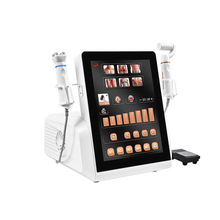 Advanced Facial Beauty 2 In 1 EMS RF + Plasma Pen Skin Rejuvenation Anti-Wrinkle Anti-Aging Muscle Restoration Face Remodeling Beauty Instrumen