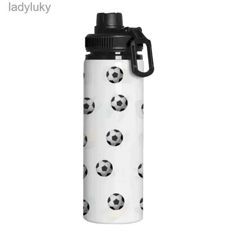 Water Bottles Cages 750ml/500ml Aluminum Football Sports Water Bottle Reusabor Changing Water Bottle for Sports Event Cycling Fitness CampingL240-image-940791811