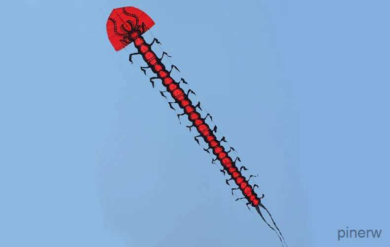Kite Accessories Strong Huge Centipede Beginner Kites for Kids And Adults 7m/15m Come With String And Handle Good flying-image-940853909