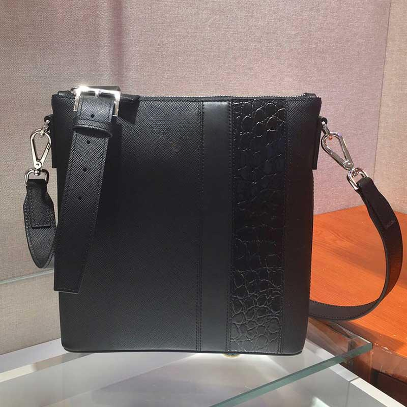 Sacs de messager de créateurs de marque 2VH089 Sac à épaule pour hommes