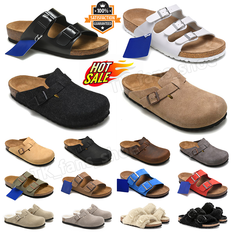 birkinstocks sandals designer slippers boston clogs sandal Arizona slides mens women loafers buckle slipper soft footed cork flat sole birkin stocks shoes DHgate 