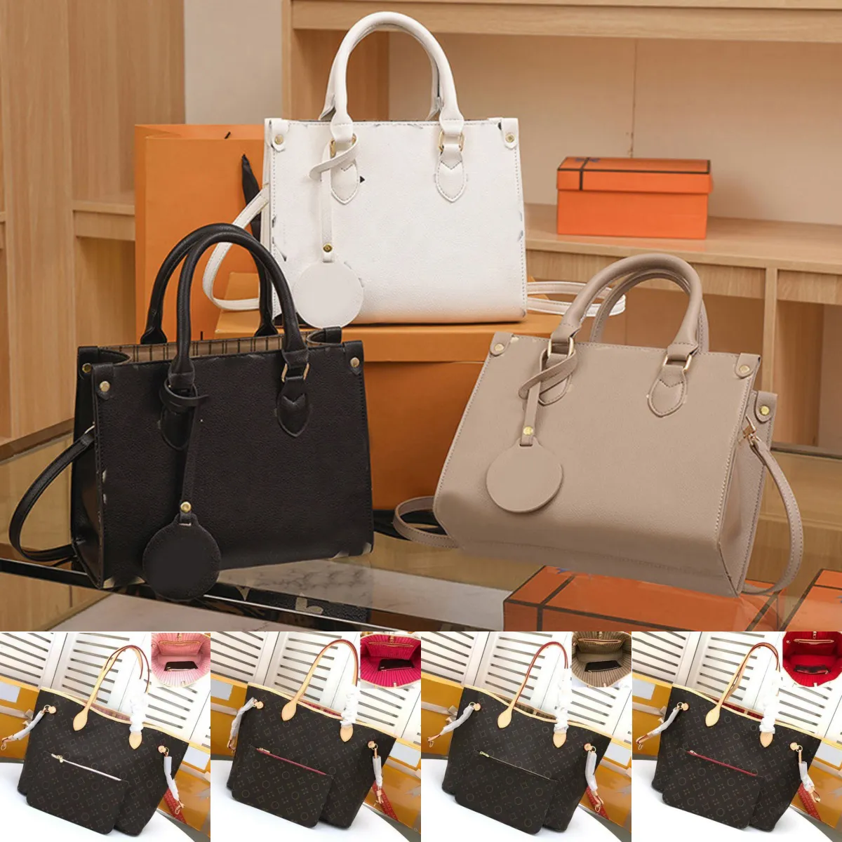 designer bag shopping bag shoulder MM High Quality Brand Luxurys mother handbag Fashion Bags Large Tote Bag printing cossbody wallet letter purse-image-940957987