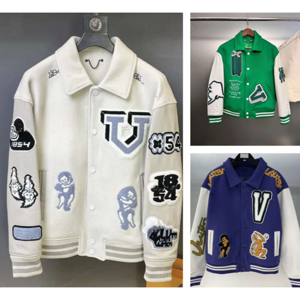 Men Baseball Jacket Luxury Varsity Jacket Leather Embroidered Reflective Coat Casual Plus Size Letter Windbreaker Yellow Black White Autumn Winte-image-941138851