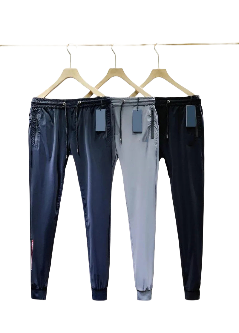 Men Summer Sports Pants Sweatpant Loose Flexible Comfortable Wrinkle-resistant Breathable Highly Elastic Trousers