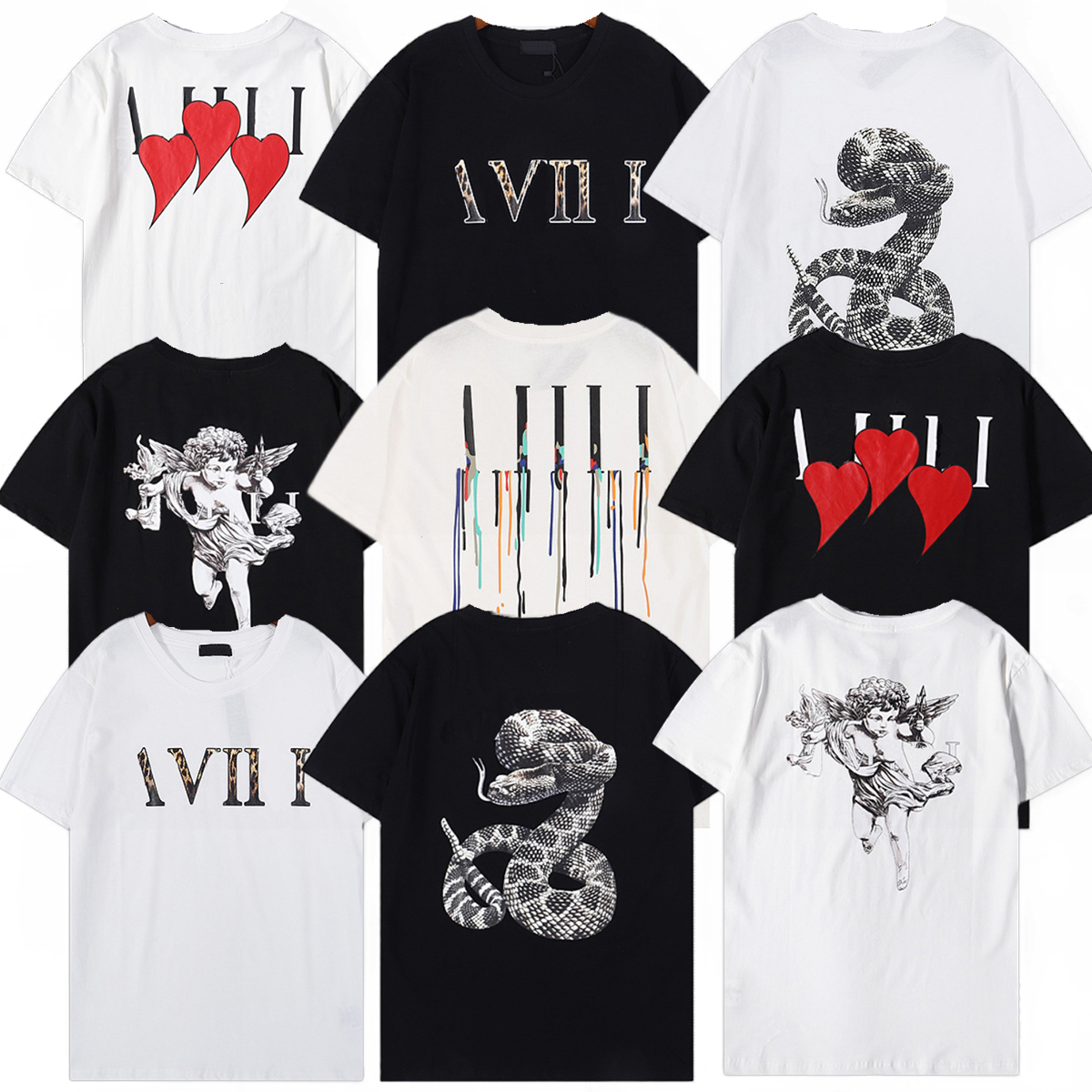 Designer Mens Tshirts Printed Fashion man T-shirt Cotton Casual Tees Short Sleeve Hip Hop H2Y Streetwear Luxury TShirts SIZE S-2XL-image-724233235