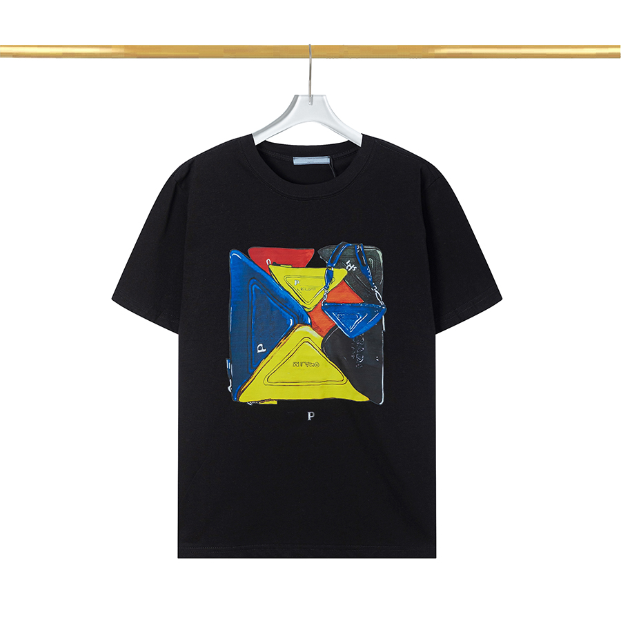 Men's T-Shirts Woman t shirt summer Fashion T-Shirt man tees Casual Short Sleeve Classic Print breathable tee Designer Womens Tops S-3XL-image-941429267
