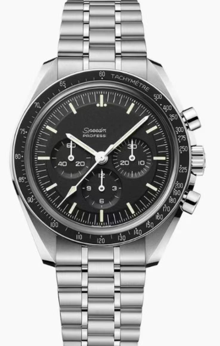 Montre mécanique automatique 40 mm classique luxe verre saphir étanche design plongée homme femme