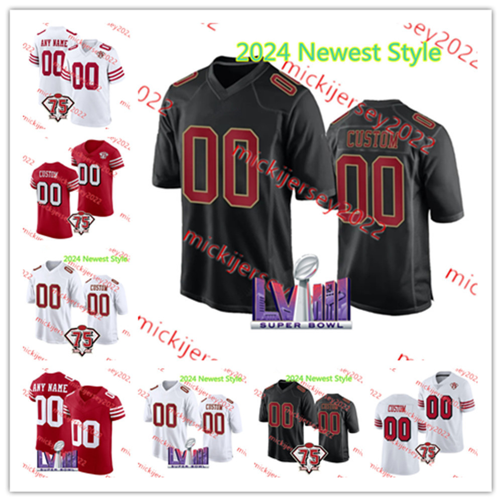 Aaron Banks Dre Greenlaw Football Jersey 6 Danny Gray 7 Charvarius Ward Jerseys Custom cousée