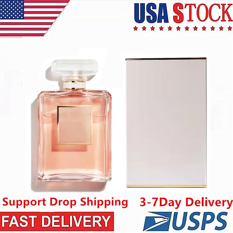 Fast Delivery Good Smell EDP Cologne Floral Notes Perfume Intense 100ML Woman Mist Spray Fragrance-image-978979349