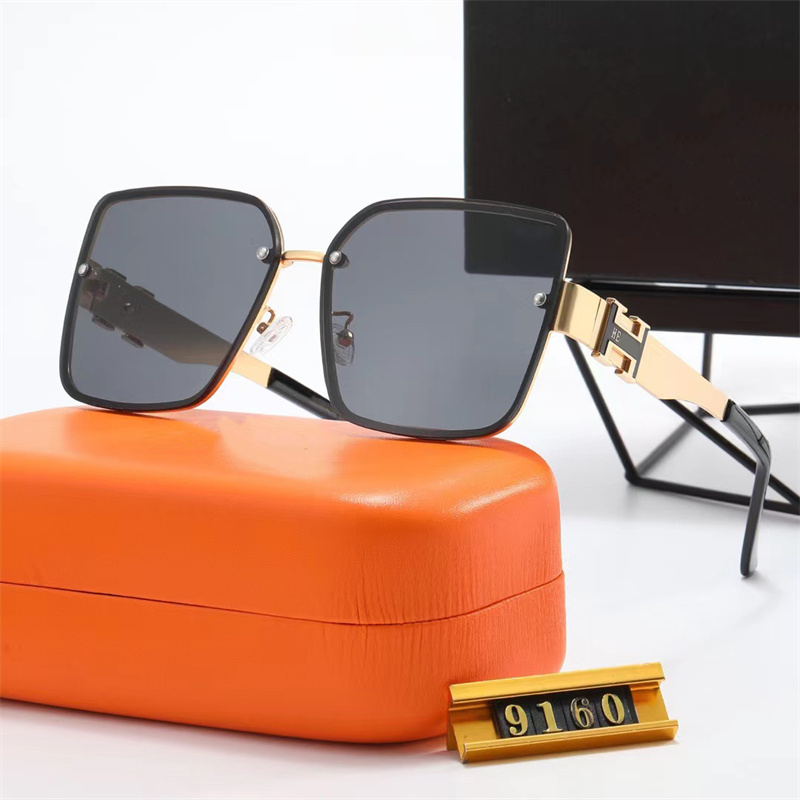 Women Sunglasses Designer for Men Women Luxury Mens Goggle Senior Fashion Eyeglasses Frame Vintage Metal Sun Glasses With Box Hot Sale-image-941773780