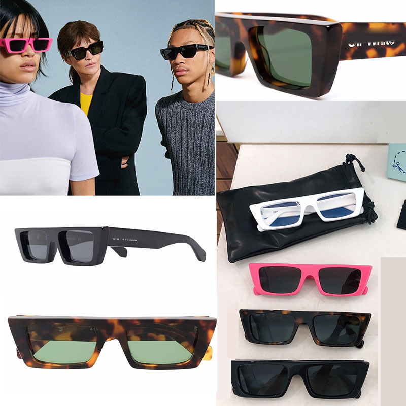 Of Mens Designer Sunglasses For Women White OERI038 Fashion Classic SunGlasses UV400 Protection Lunette Glass 100% acetate-image-839059052