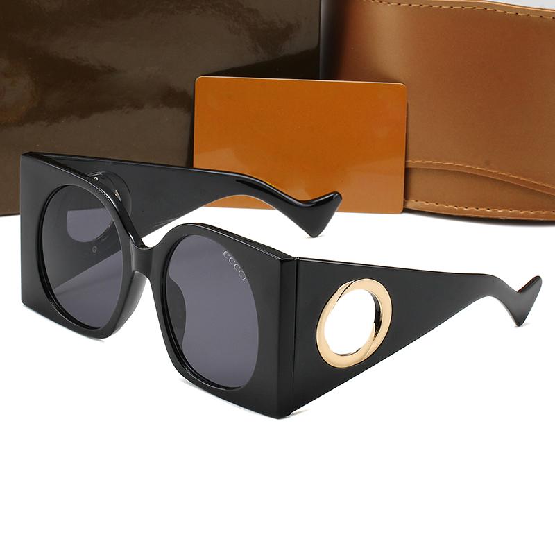 Designer Men&#039;s Large Frame Sunglasses Fashion Women&#039;s Travel Goggle 6 Colors Eyeglasses-image-941947852