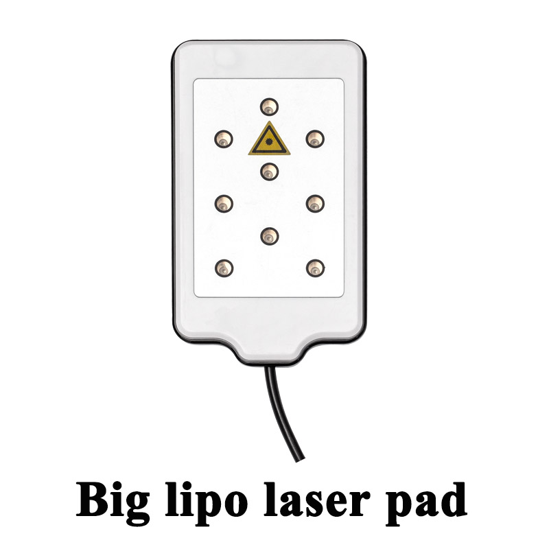 Laser lipo pad 160 cellulite reduction radio frequency skin lifting 40k cavitation head accessories for 6in1 multifunctional slimming machine
