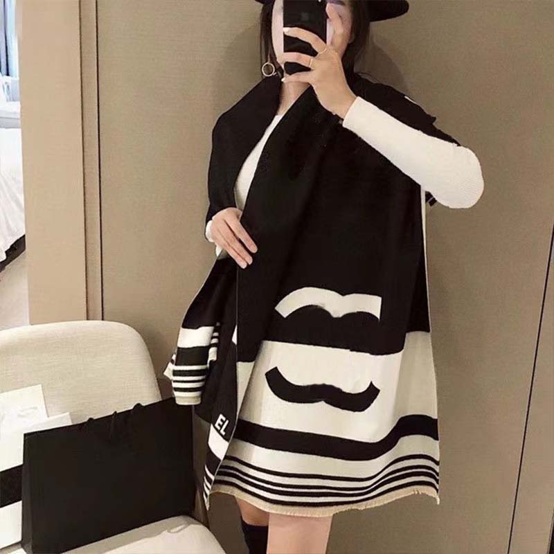 Womens Shawl Scarf Designer Stole Men Cashmere Scarves Warm Poncho Fashion Pashmina High Quality Winter Wraps Casual good