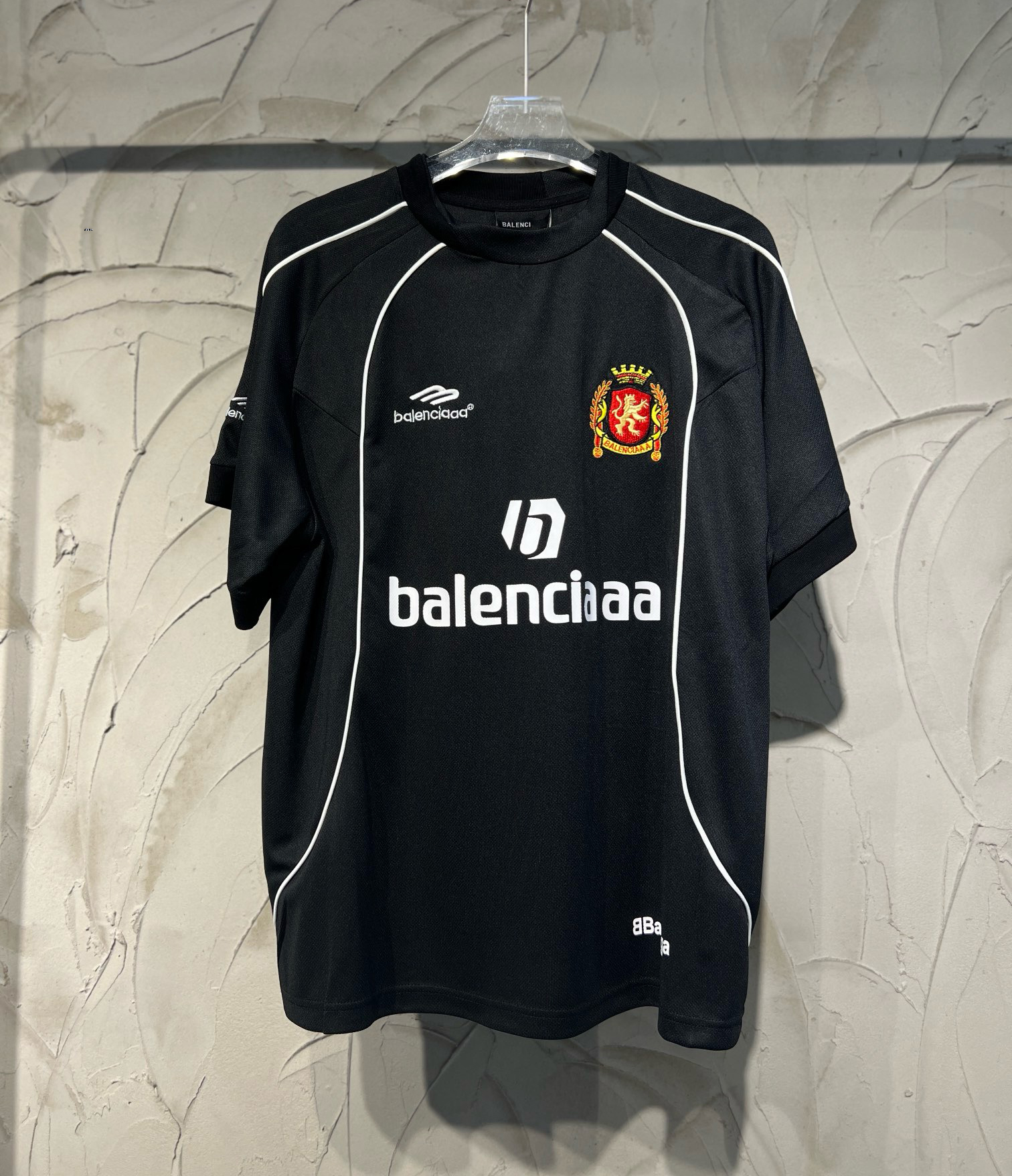 Men&#039;s Plus Tees & Polos letter knitted sweater in autumn / winter 2024 knitting machine e Custom detail crew neck cotton 31e44-image-942141442