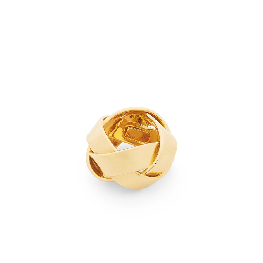 Fashion Runway Style High-End Vintage Unique Cross Winding Ring For Women&#039;s Light Luxury Design all-match Charm Jewelry-image-942189088