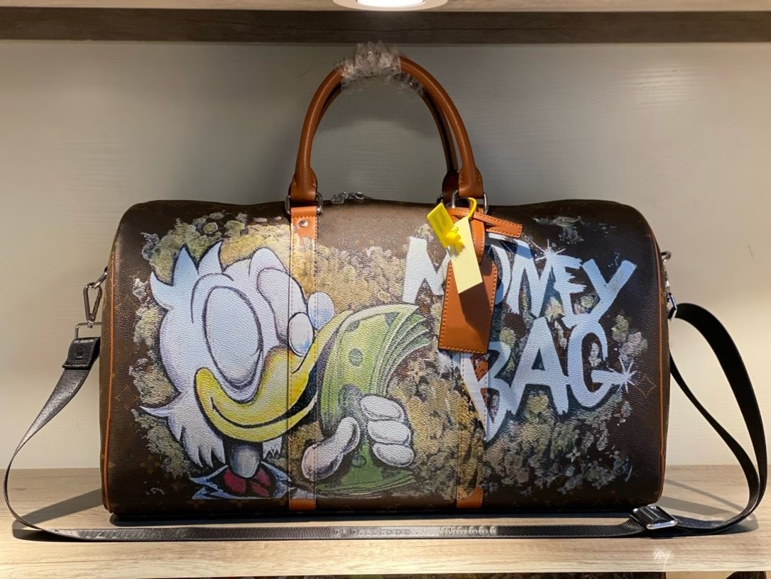 The latest fashion designer duffel bags Men women fashion travel bag Commuter bag classic leather single shoulder crossbody bags pattern style ha-image-1008561099