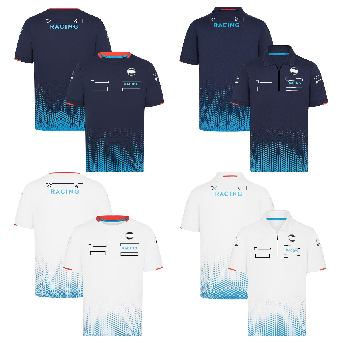 F1 2024 Team T-shirt Formula 1 Racing Driver Polo Shirt T-shirt Summer Fans Mens Zip Jersey Tops Race Sports Unisex T-shirts Custom-image-946796448