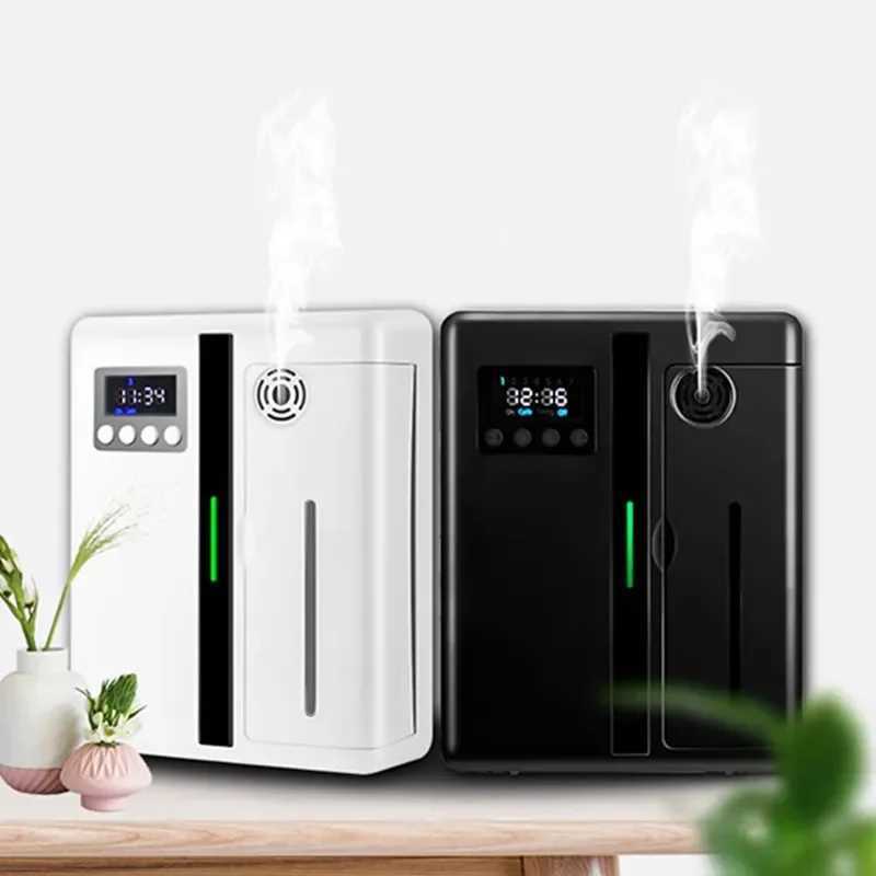 Humidifiers Essential Oils Aroma Diffuser Auto Flavoring Scent Machine With Fan Inside For Hotel Lobby Room Fragrance Home Air Freshener L2481-image-1008730592