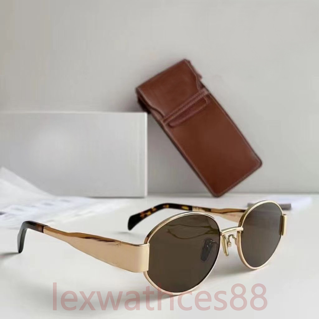 Designer Women's Sunglasses Same as Lisa Street Photo Classic Retro Round Frame Glasses Triangle Women's Sunglasses Multi functional Style