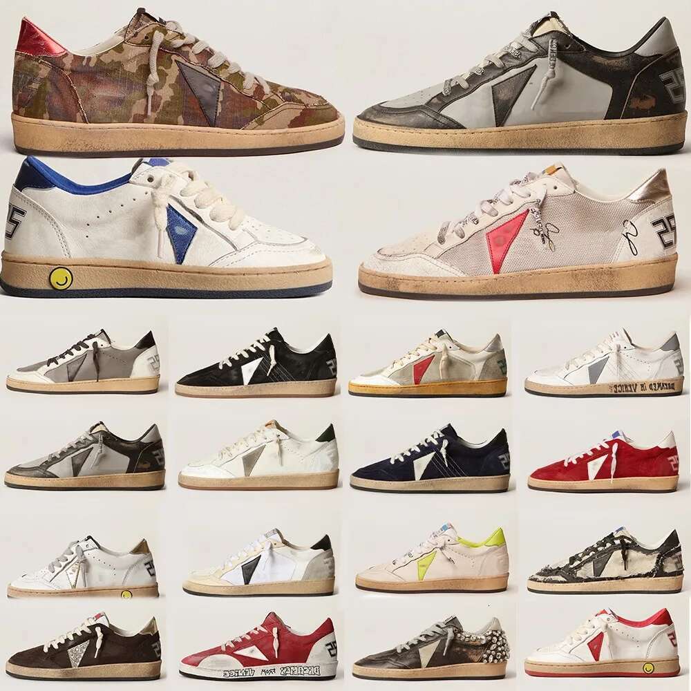 10A Designer Platform Hommes Chaussures Ball Star Chaussure Noir Blanc Sier Classique Mocassins Casual Baskets Plates Femmes Italie Formateurs M