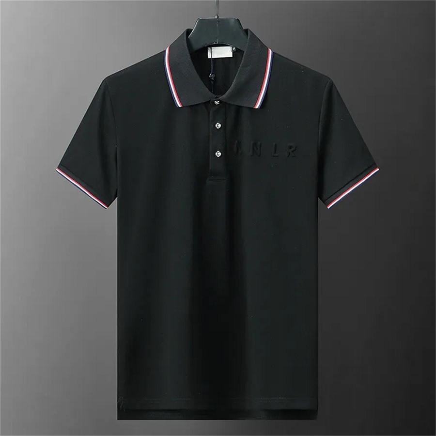 Luxury Italian T Shirt Designer Polo Shirt High Street Embroidered Garter Belt Bee Print Clothing Men's Polos
