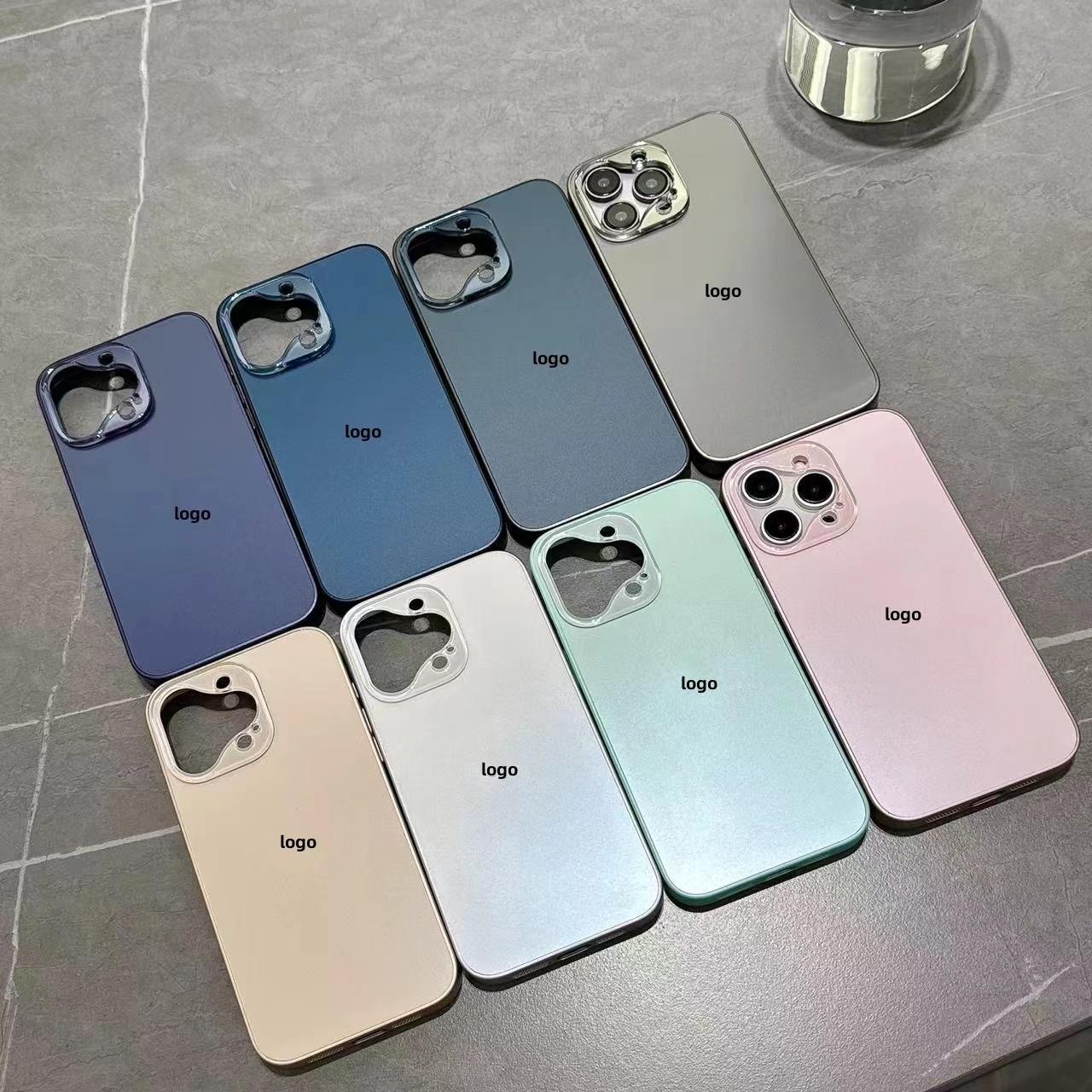 AG matte titanium phone case turns your iPhone into the latest iPhone 16 ProMax phone case, anti fall and not easily damaged-image-970941295