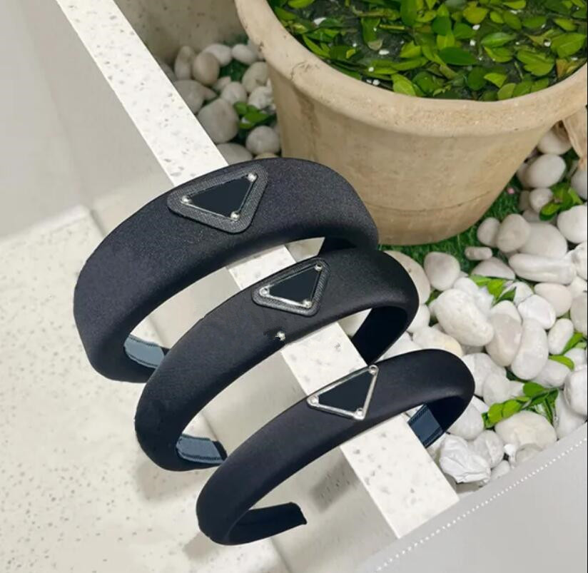 Fashion Luxury Designer Letter Triangle Headbands Hair bands For Women Girl Brand Elastic Headband Sports Fitness Headband Head Wrap High Quality 2c