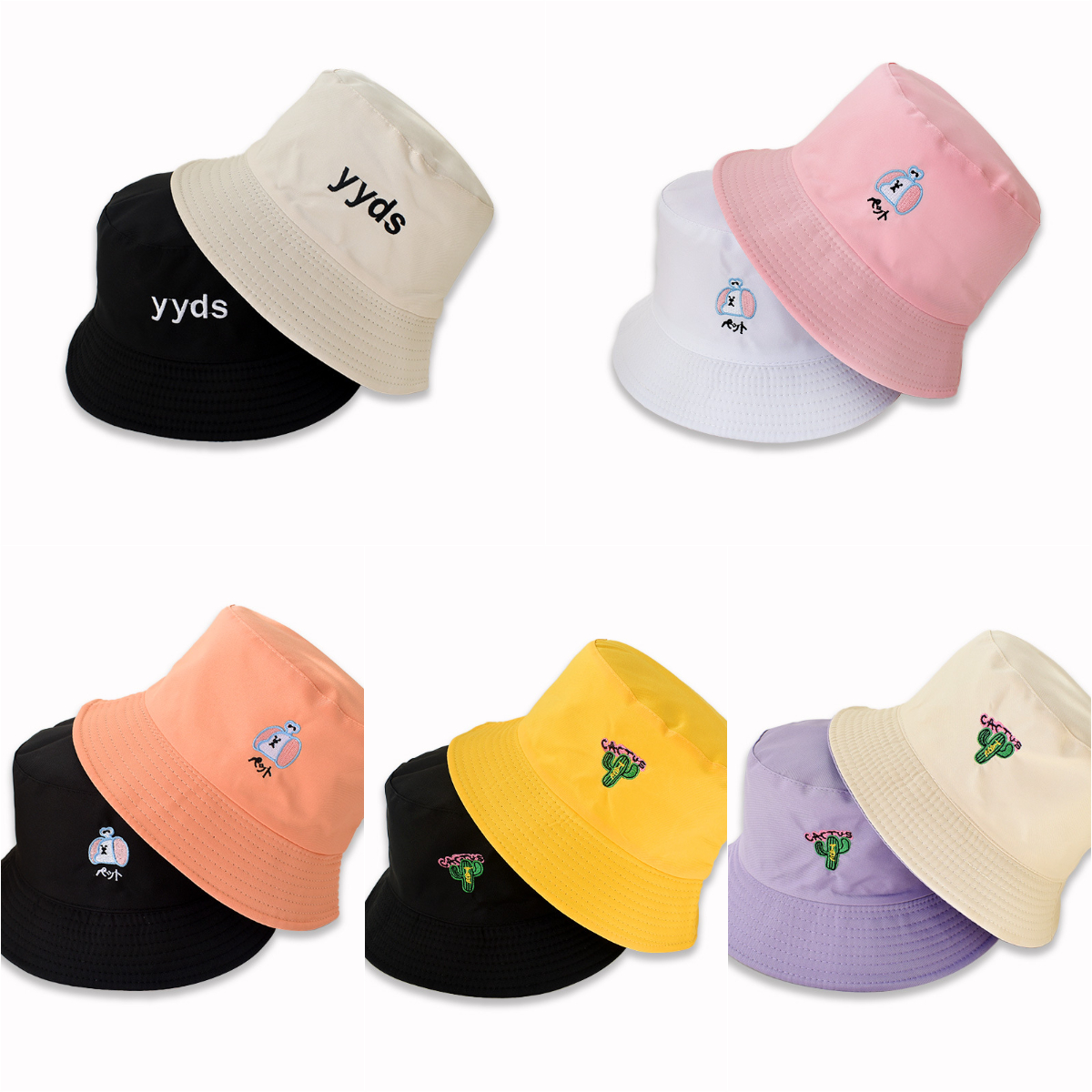 Designer Women Bucket Hat Men Wide-Brimmed Hat Sun Block Hat Fashion Baseball Hats Outdoor Fishing Dress Hats Beach Travel Hat Wholesale of doubl