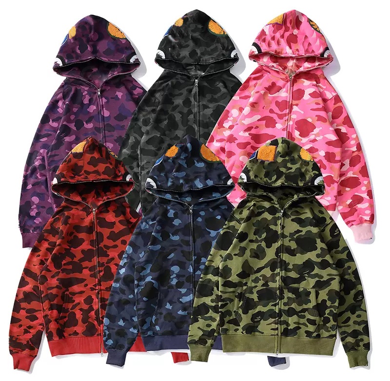 Sweat-shirt à sweats à sweats pour hommes à sweats de requin à capuche pour hommes de haute qualité