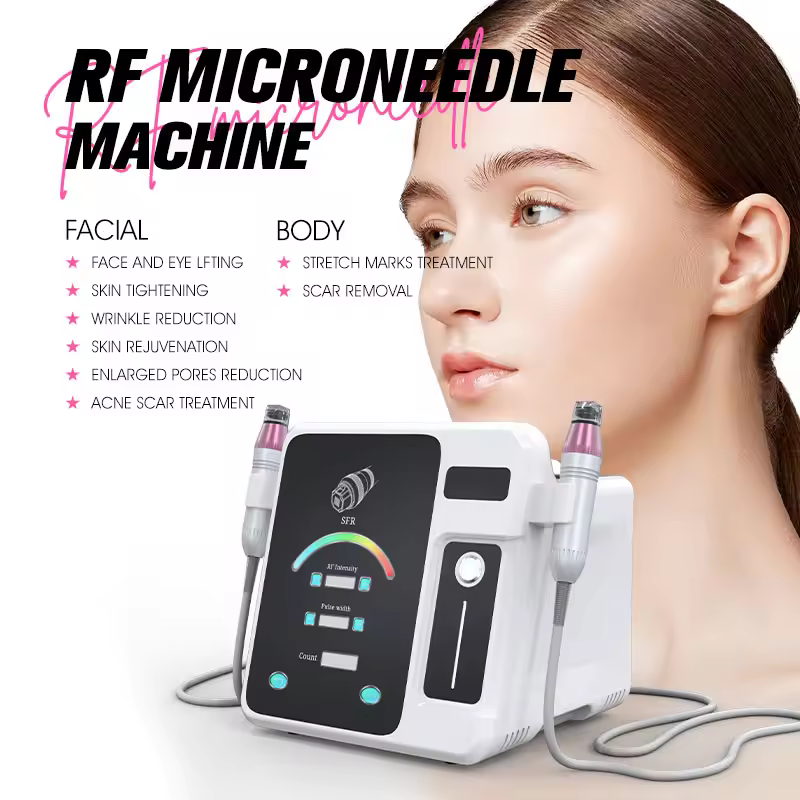 Hot sale radiofrequency skin tightening & whitening machine fractional RF microneedle Microneedling