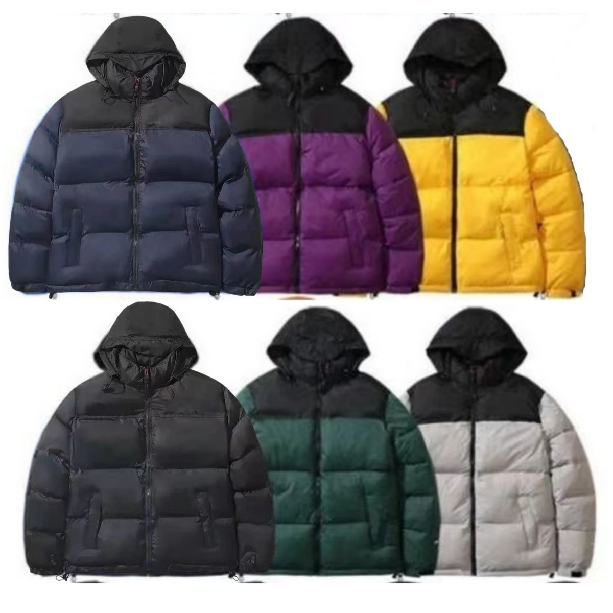 Men's North hoodies Designer black Down & Parkas winter puffer warm mens top jackets black Asia Size for Men Women Overcoat Jacket