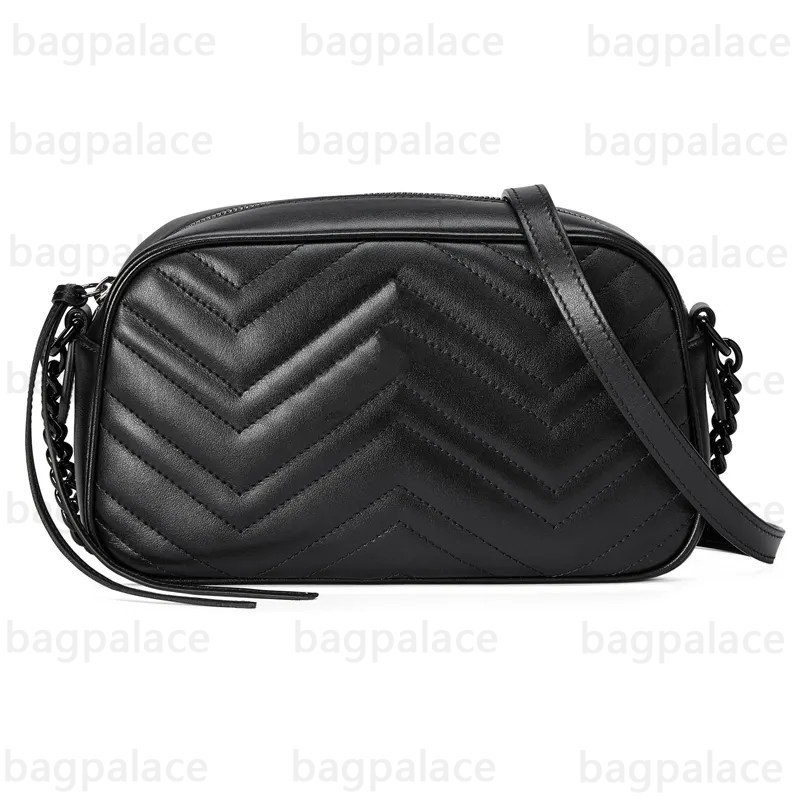 Black CrossBody Designer Bag Camera Bags luxury Leather Women Shoulder Bag luxurys Handbag Ladies purse wallets Gold handbags CrossBody Dhgate Ba-image-893257397