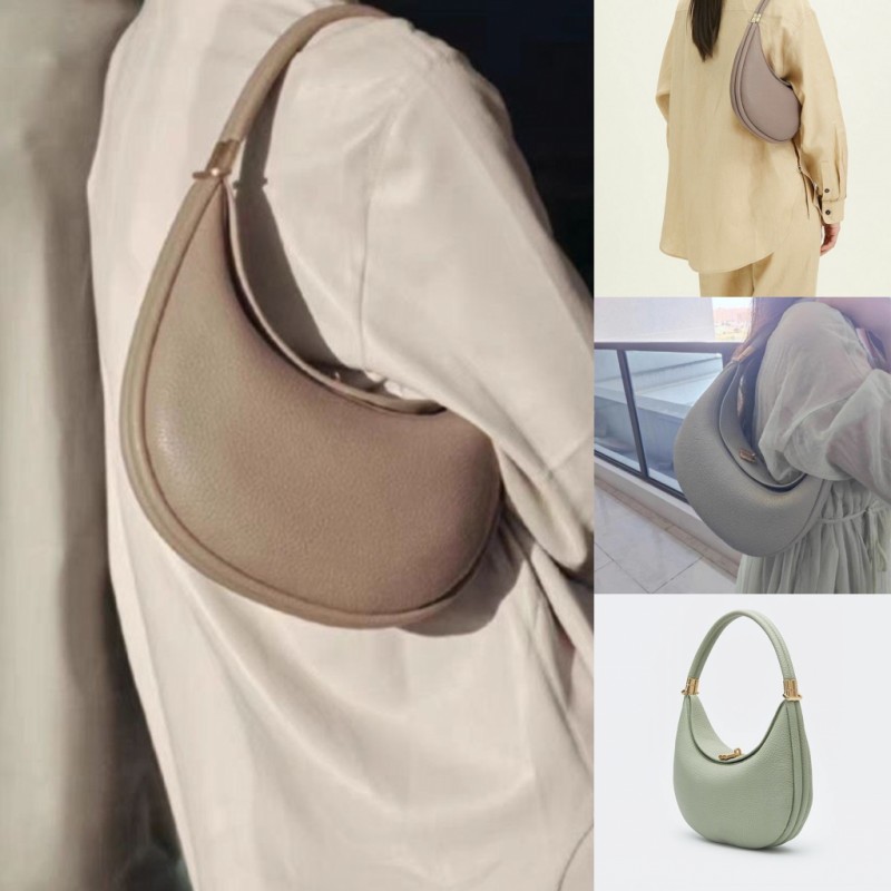 Lovely Luna Bag New Designer bags Women new moon bags classic one Shoulder multicolor Cross Body Calfskin Leather hobo half Tote Handbags Fashion cl