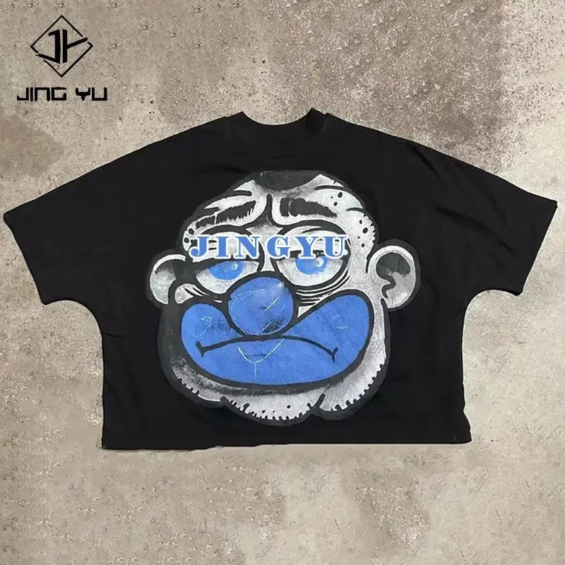 Retro Doublelayer Retro Doubleer Neck Boxing Mens Tshirt Tee 100 Coton Pure Coton Cut Office Fit 240824