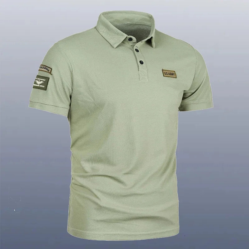 M5XL Summer Mens Short sleeved Polo Shirt Icon Splicing Casual Collar Tshirt 240807