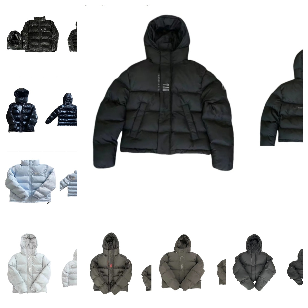 Men's Jackets AAAA+ Womens Winter Puffer Down Jackets Coats Mens Outerwear Clothing London Parkas Mens Windbreaker Thick Warm Embroidered Hoode