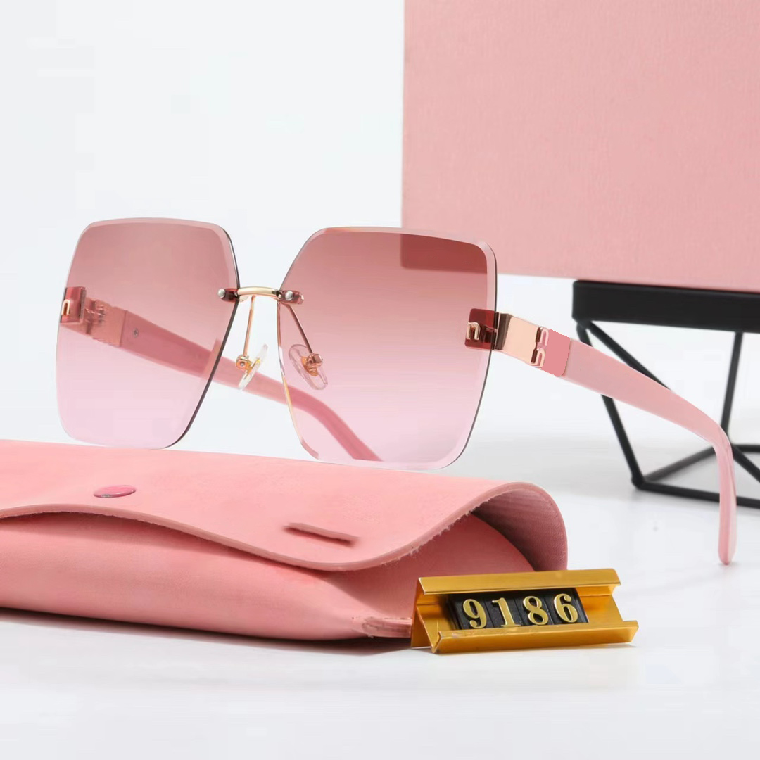 Luxury Sunglasses Oval Lenses UV400 Radiation Resistant Personalized Retro Women's Small Frame Glasses Plate Advanced High Beauty wholesale