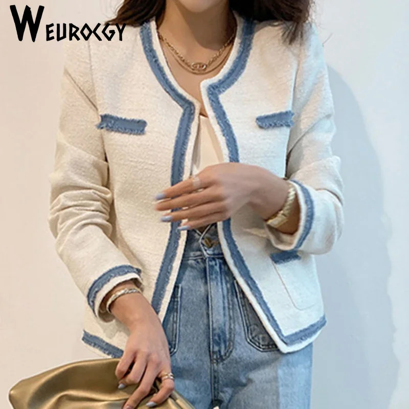 Womens cardigan wool sweater autumn/winter Y2k fashion casual loose edition Korean version round neck long sleeved sweater240807
