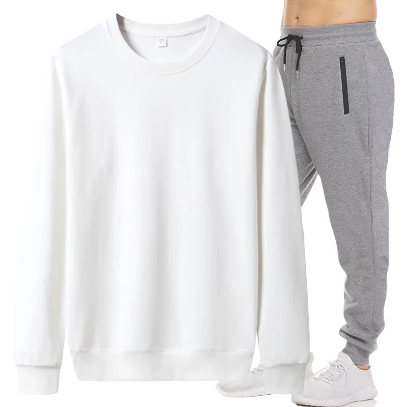 Sweater Male Set Sport Pants Mens Tracksuit Women Sports Top Mens Clothes Pant Sets for Women 2 Pieces Hoodie Hooded Shirt Man 240808