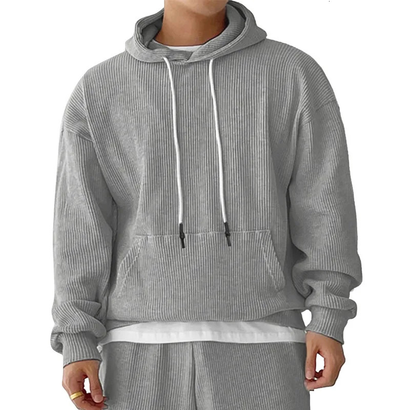 Ensembles décontractés pour hommes vêtements mode sportswear homme gymnase exercice swetshirts sport pantalon à sweat à sweat surdimensionné quot