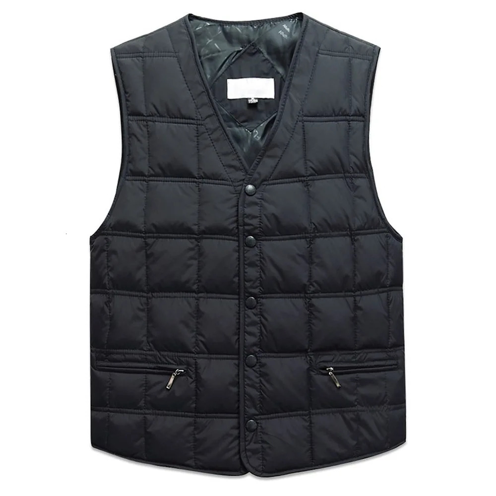 Veste sans manches de canard pour hommes pour le vent d'hiver parka